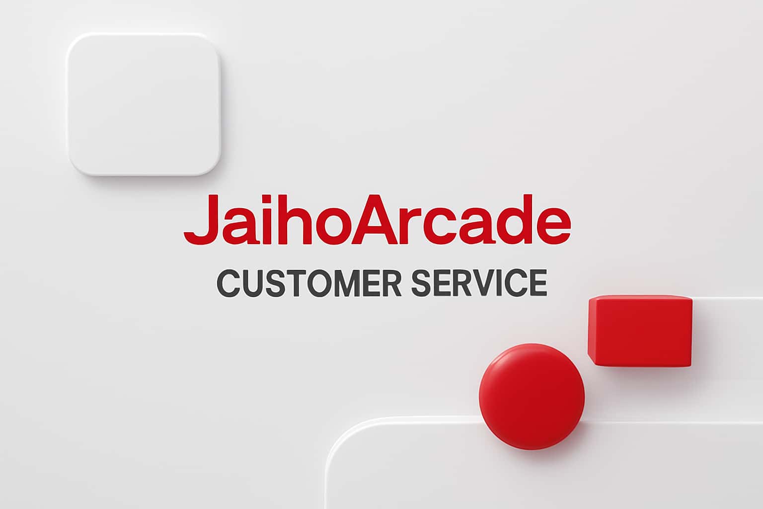 JaihoArcade Customer Service Interface