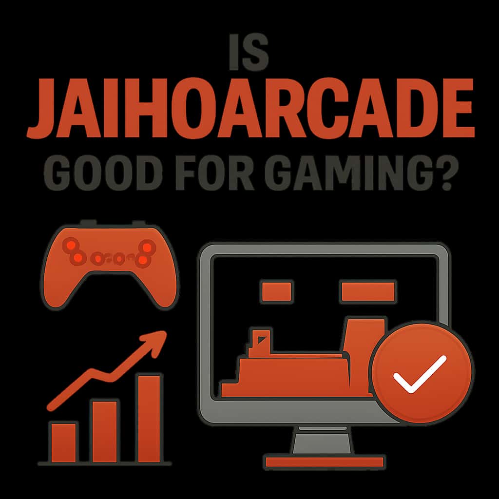 Diagram explaining JaihoArcade gaming experience.