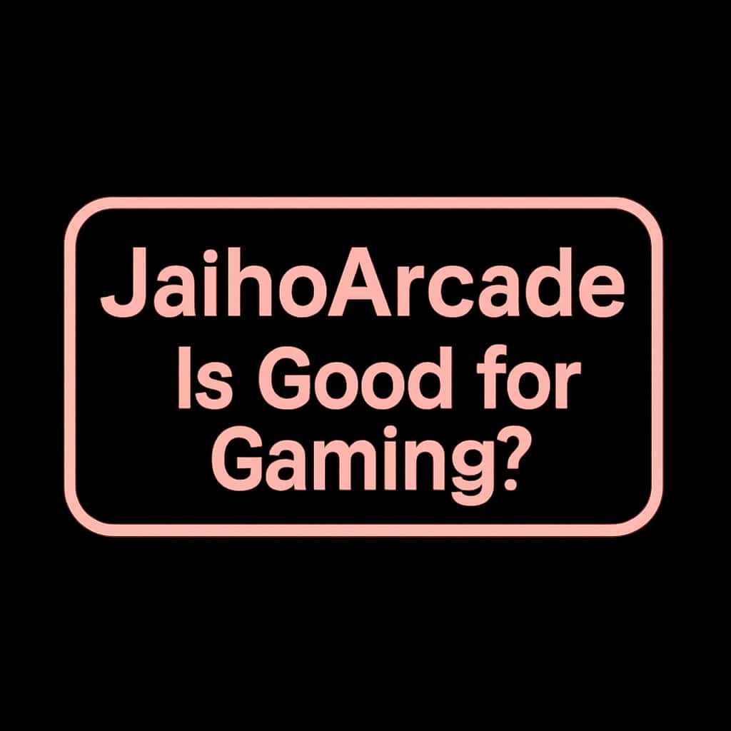 Minimal badge representing JaihoArcade gaming platform.