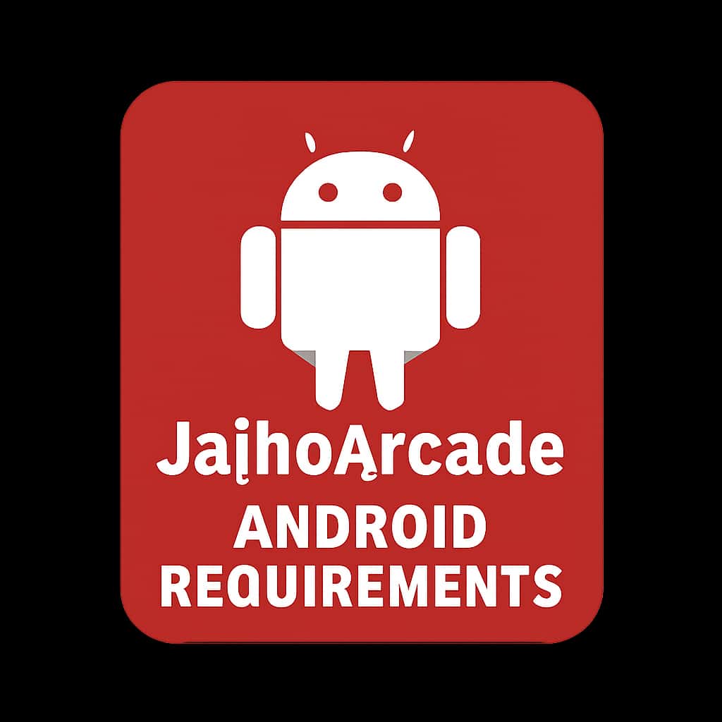 Badge representing JaihoArcade Android Requirements.