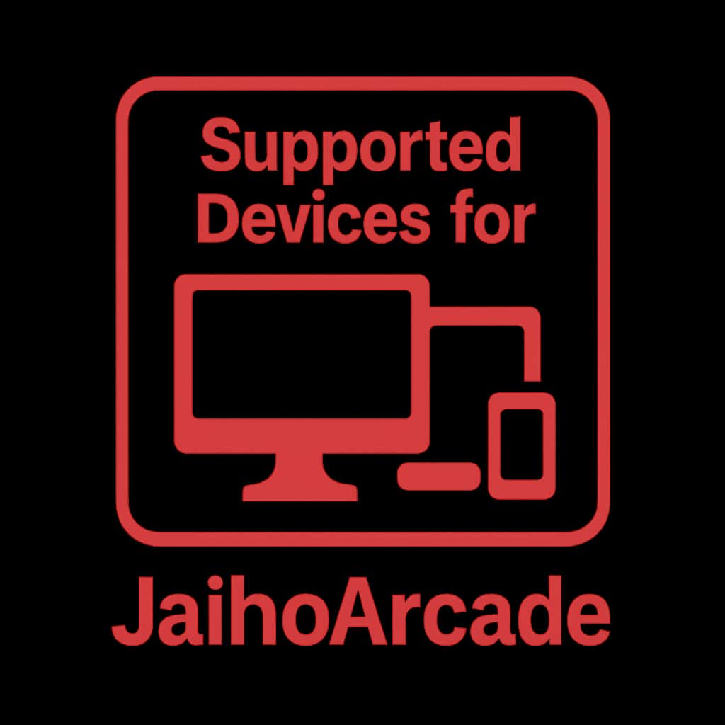 Icon representing supported devices for JaihoArcade.