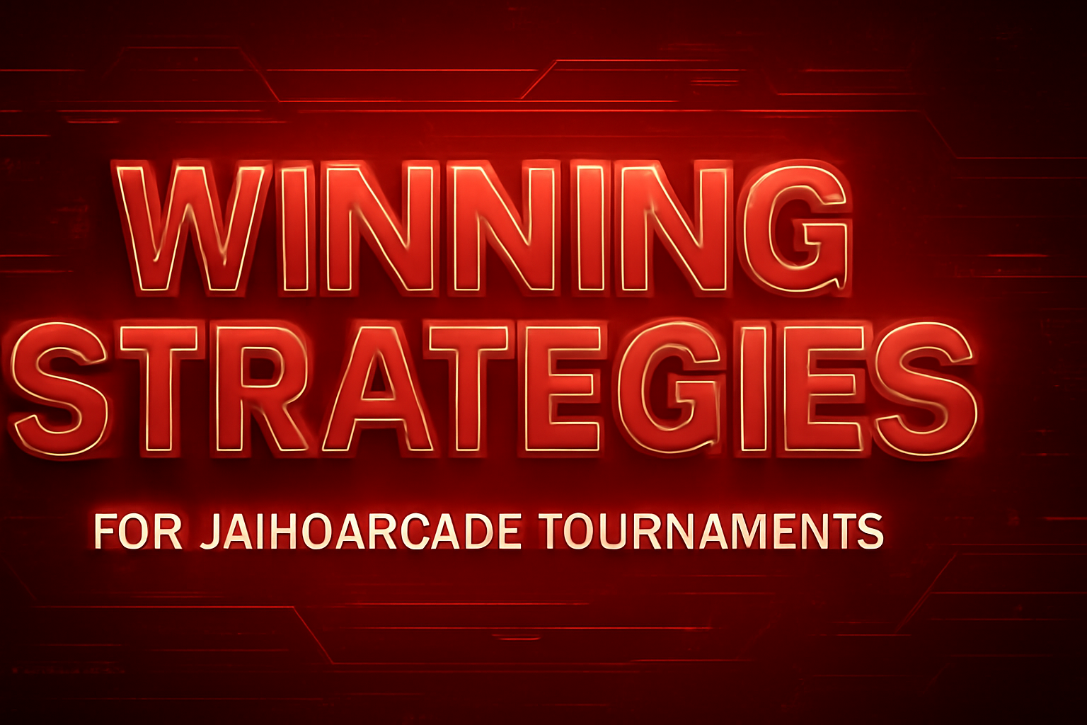 Informational scene about JaihoArcade Guides.