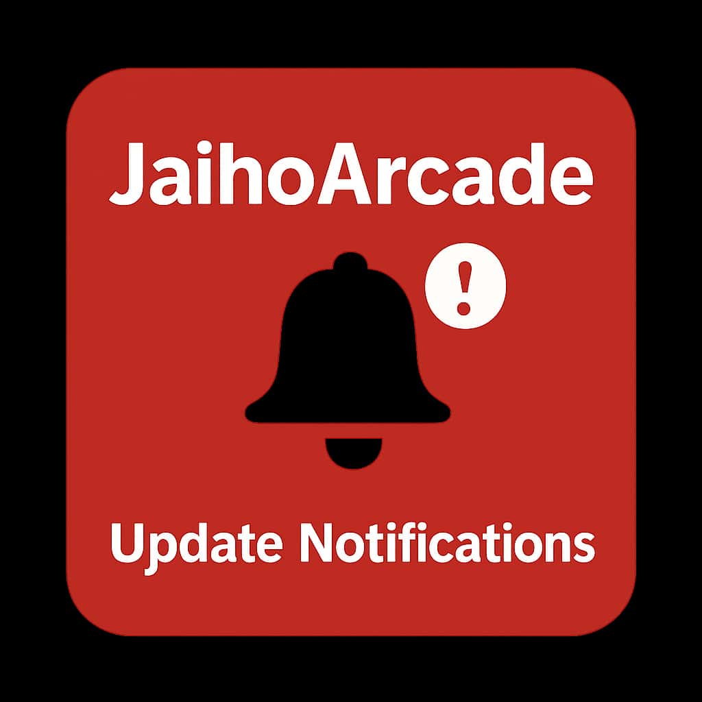 Icon representing JaihoArcade Update Notifications