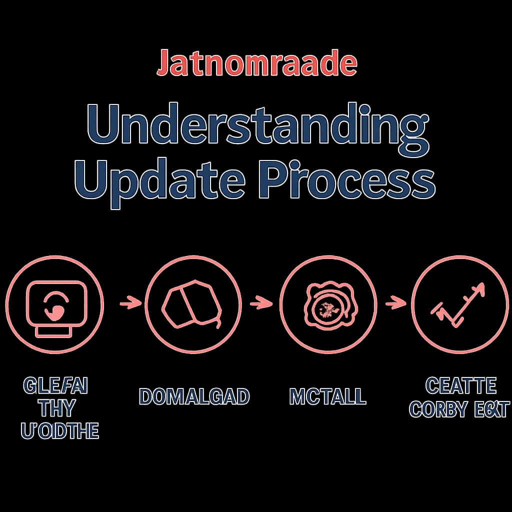 An educational illustration related to JaihoArcade update processes.