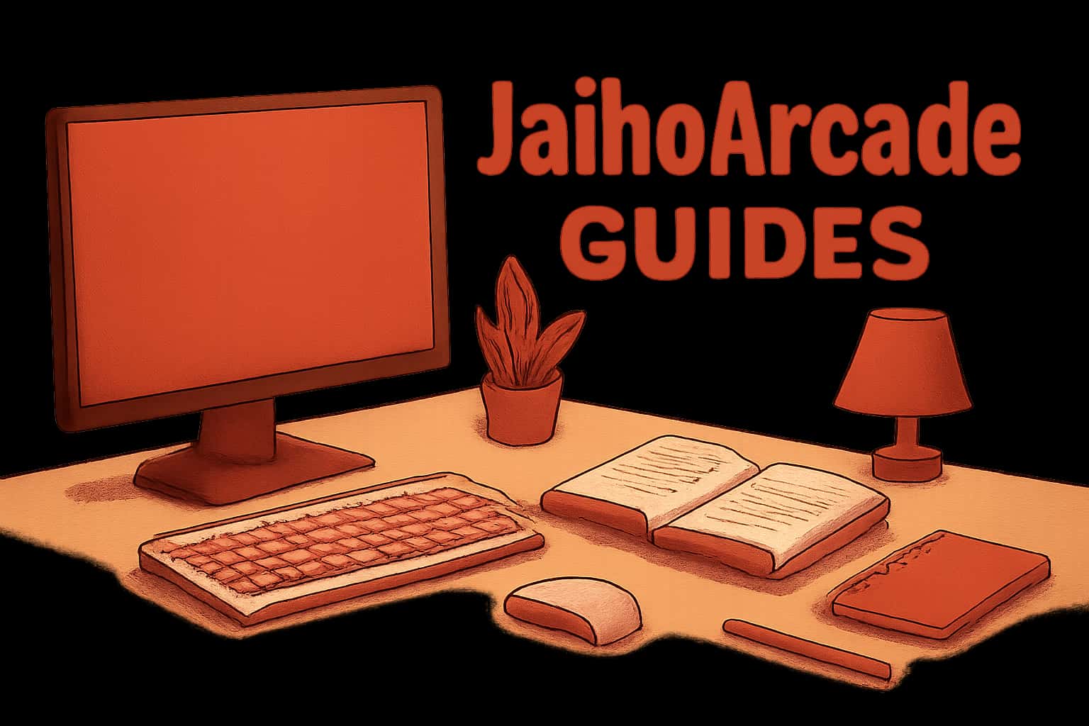 Informational scene about JaihoArcade Guides.
